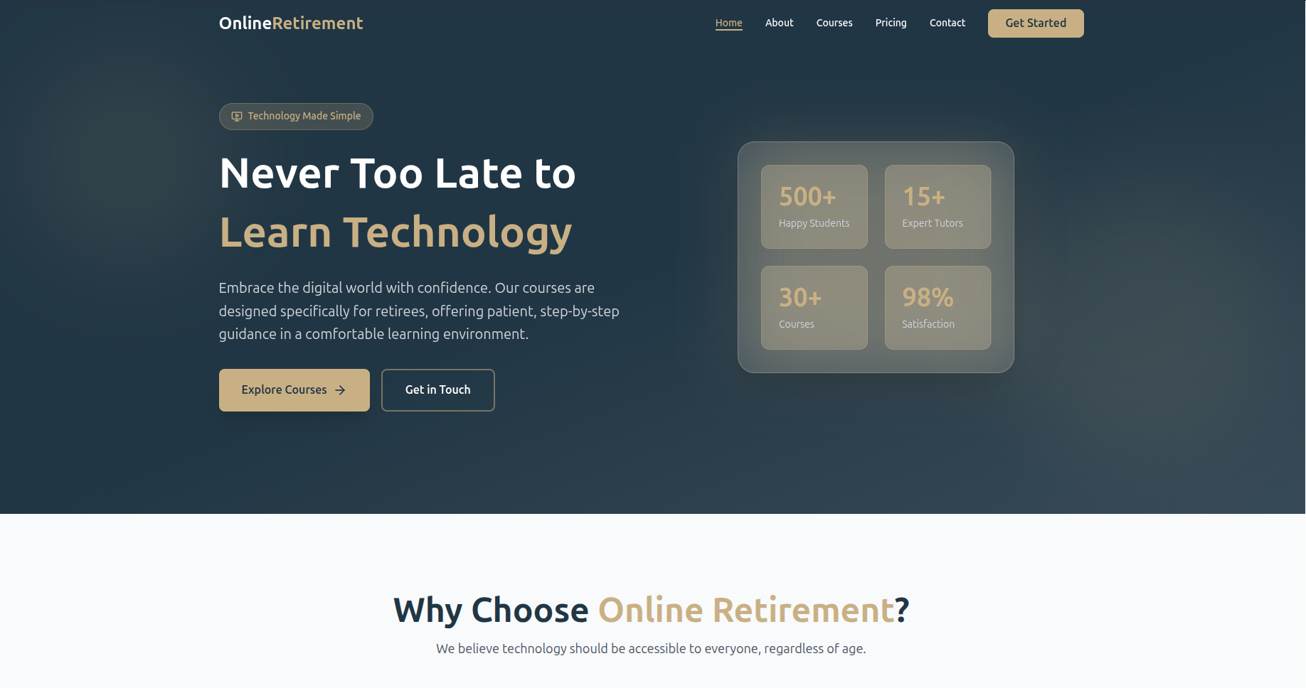 Online Retirement